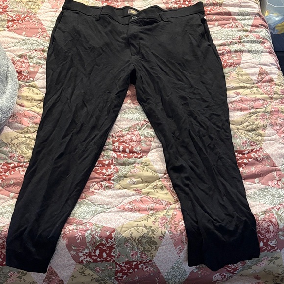 Lee Pants - Lee Woman's Classic Black straight leg dress pants. (Worn but no flaws.) Size 20